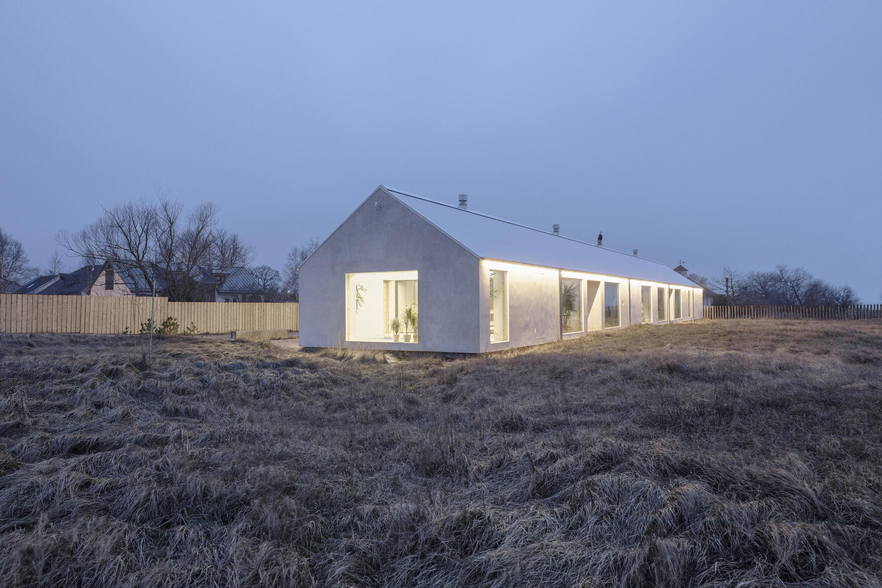 Salt House - Brigita Bula architects - View in twilight
