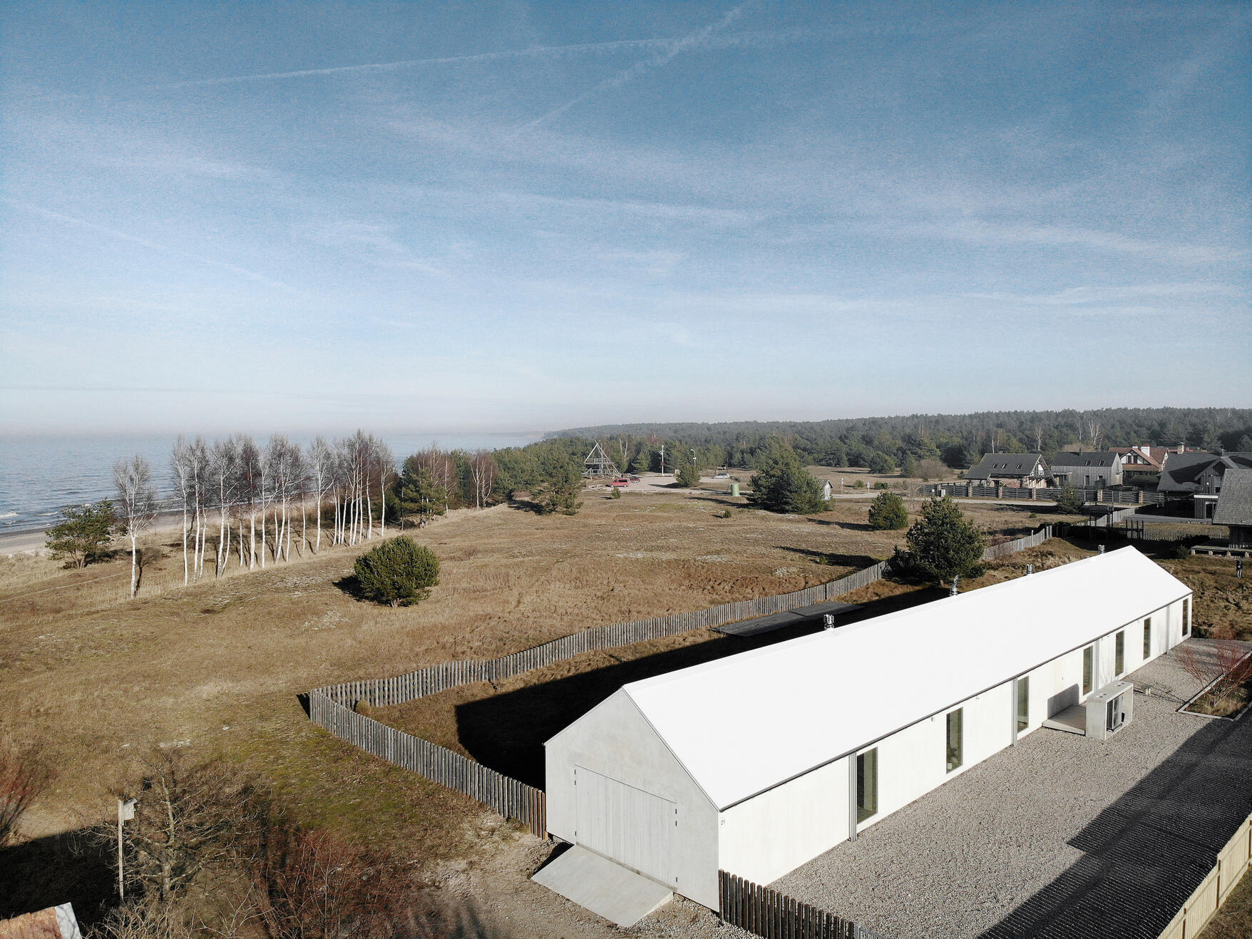 Salt House - Brigita Bula architects - Aerial view